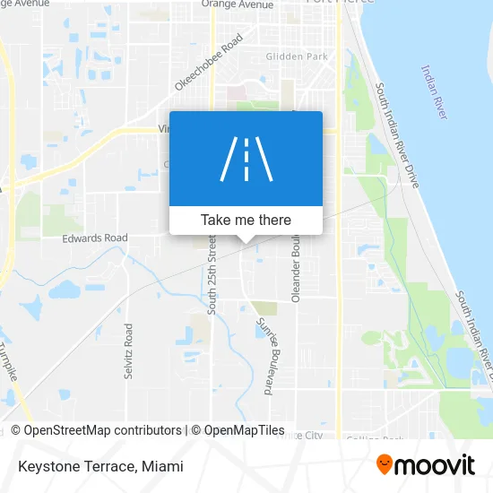 Keystone Terrace map