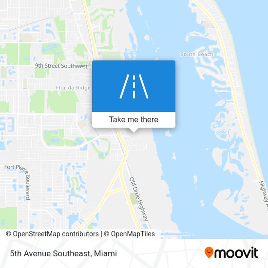 Mapa de 5th Avenue Southeast