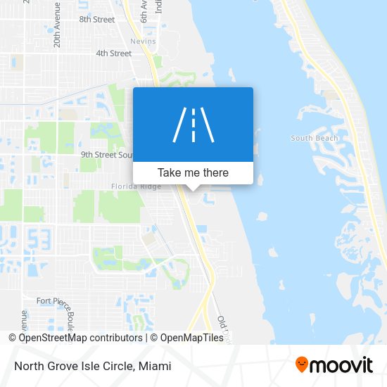North Grove Isle Circle map