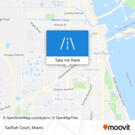 Mapa de Sailfish Court
