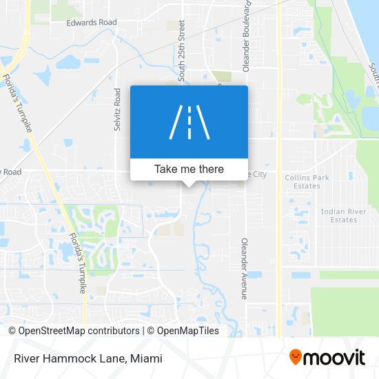 Mapa de River Hammock Lane