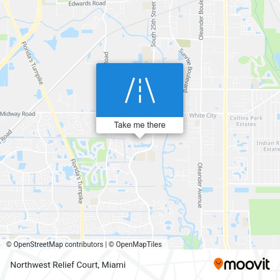 Northwest Relief Court map
