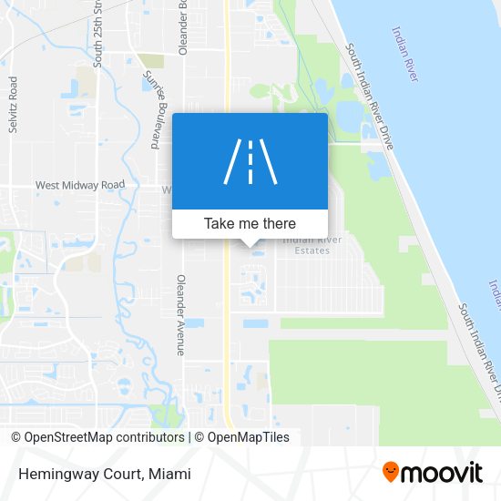 Mapa de Hemingway Court