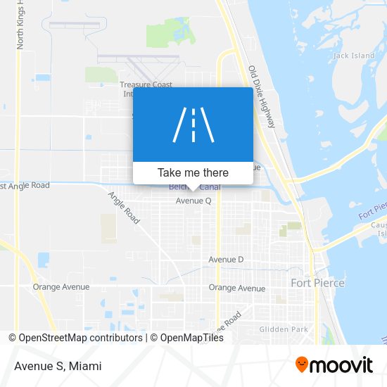 Mapa de Avenue S