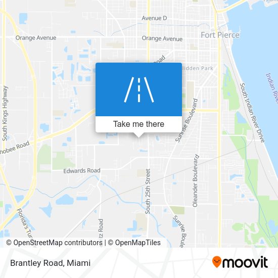 Mapa de Brantley Road