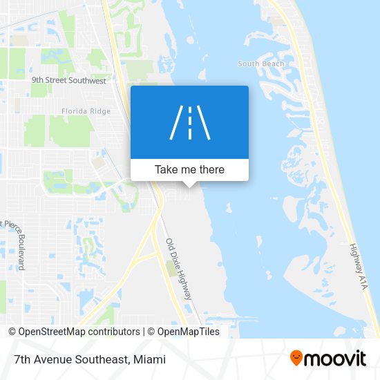 7th Avenue Southeast map
