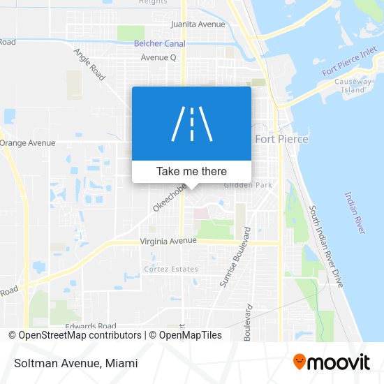 Mapa de Soltman Avenue