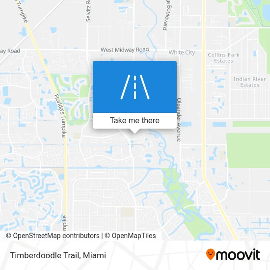 Timberdoodle Trail map