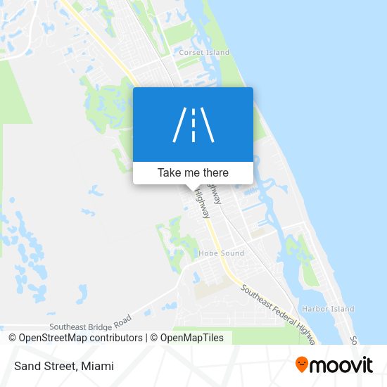 Mapa de Sand Street