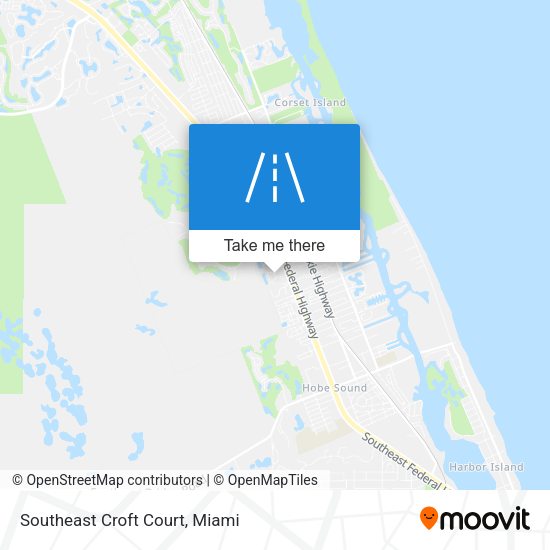 Mapa de Southeast Croft Court