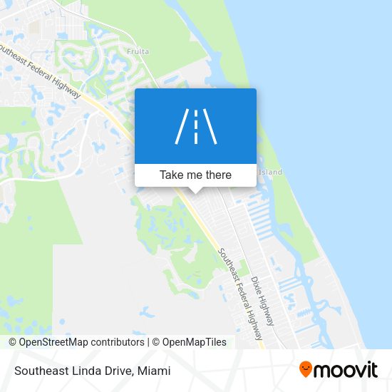 Southeast Linda Drive map