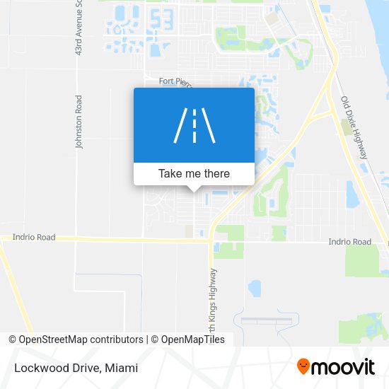 Lockwood Drive map