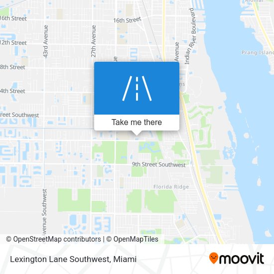 Lexington Lane Southwest map