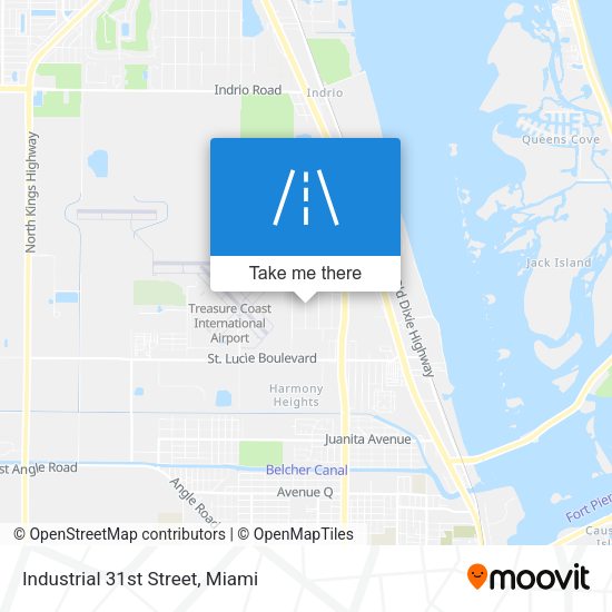 Mapa de Industrial 31st Street