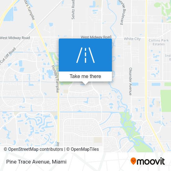 Mapa de Pine Trace Avenue