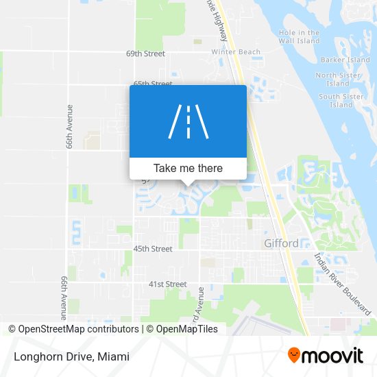 Mapa de Longhorn Drive