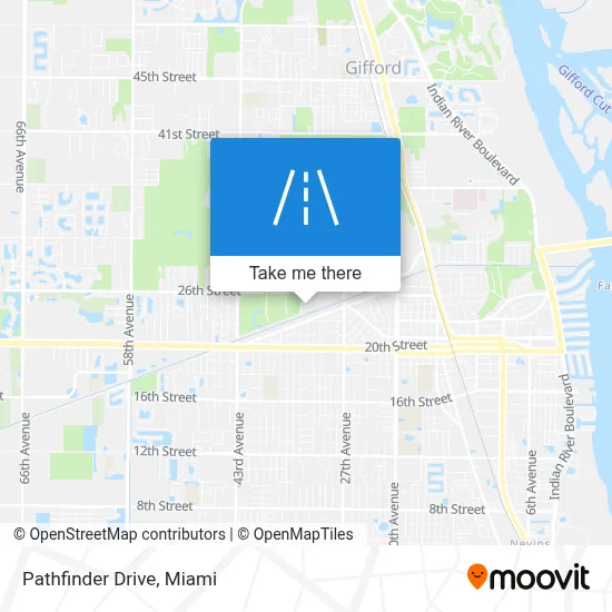 Pathfinder Drive map