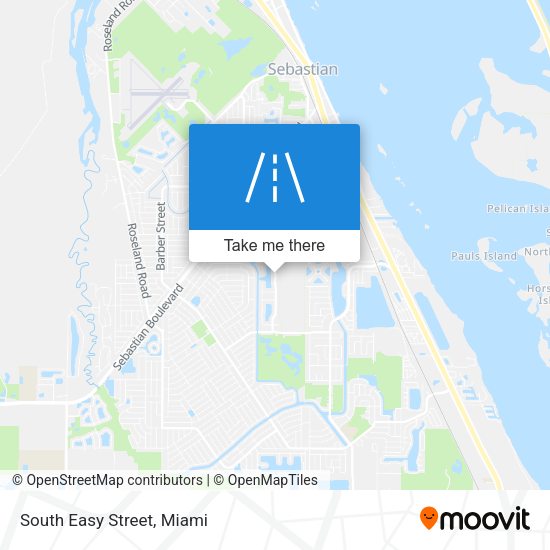 Mapa de South Easy Street