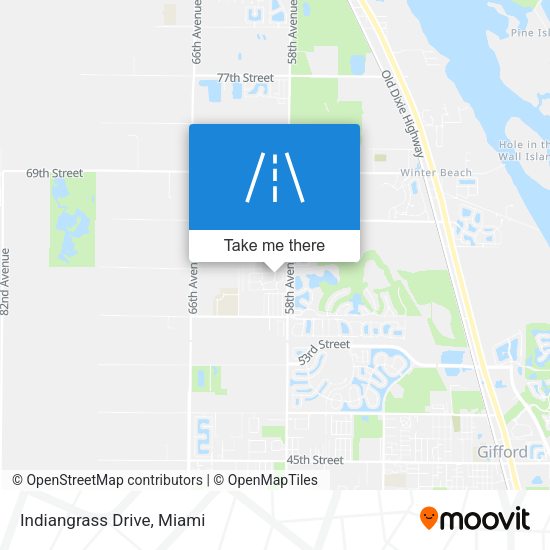 Mapa de Indiangrass Drive