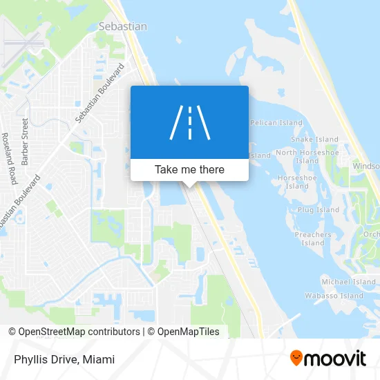 Phyllis Drive map