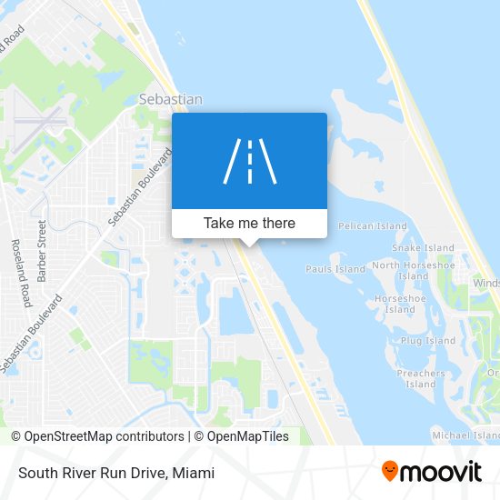 Mapa de South River Run Drive