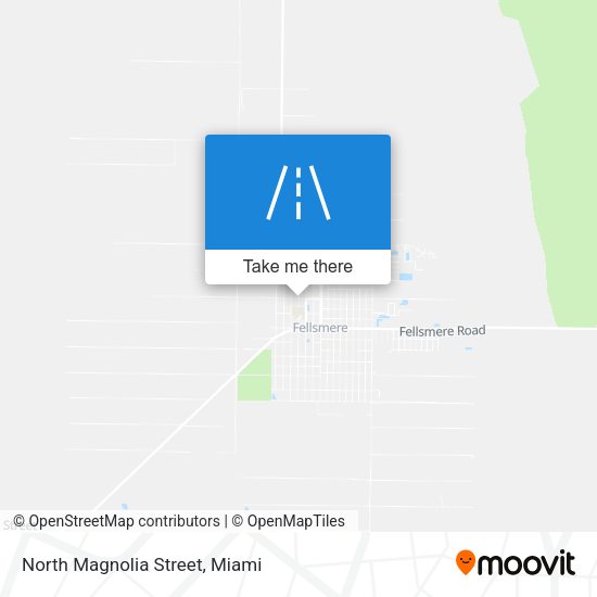 Mapa de North Magnolia Street