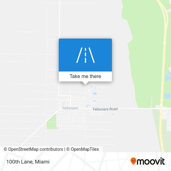 Mapa de 100th Lane