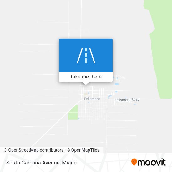 South Carolina Avenue map