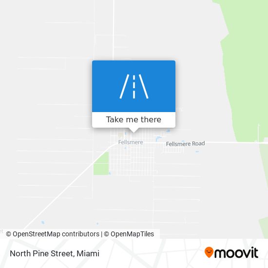 Mapa de North Pine Street