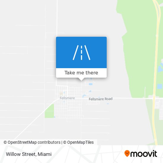 Willow Street map