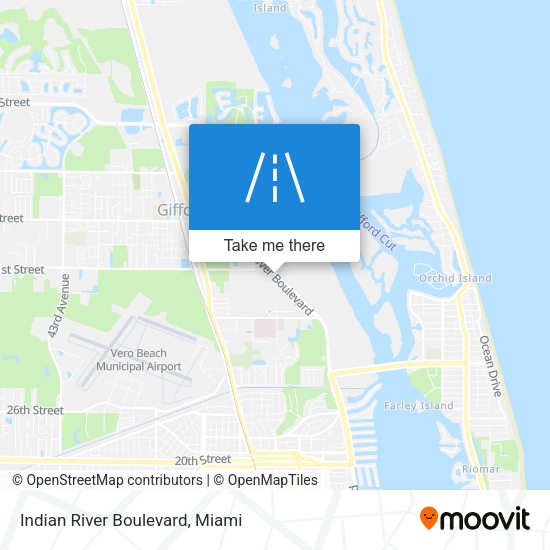 Mapa de Indian River Boulevard