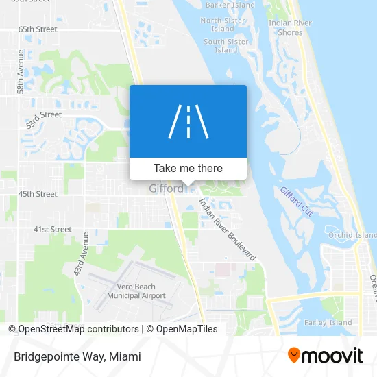 Bridgepointe Way map