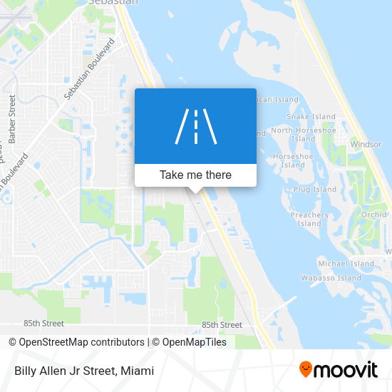 Billy Allen Jr Street map