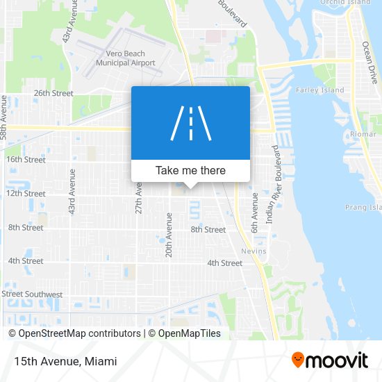 Mapa de 15th Avenue