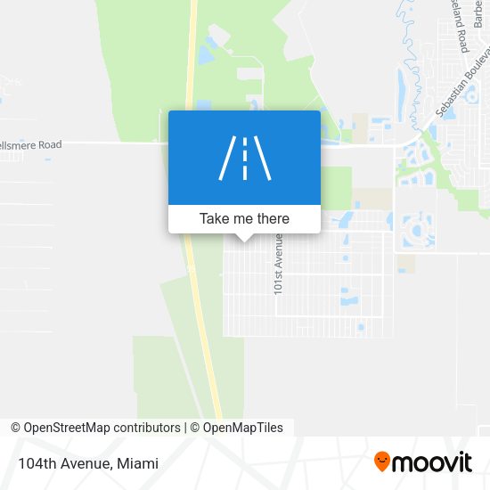 Mapa de 104th Avenue