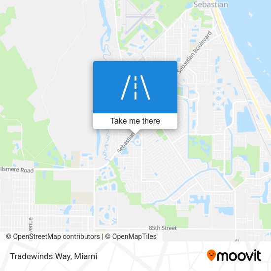 Mapa de Tradewinds Way