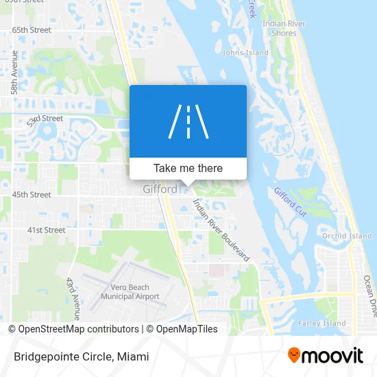 Bridgepointe Circle map