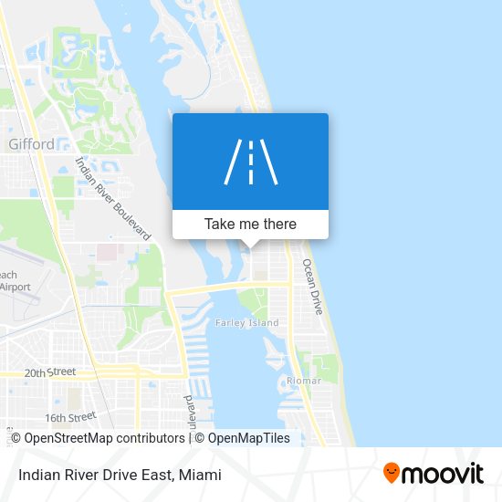 Indian River Drive East map