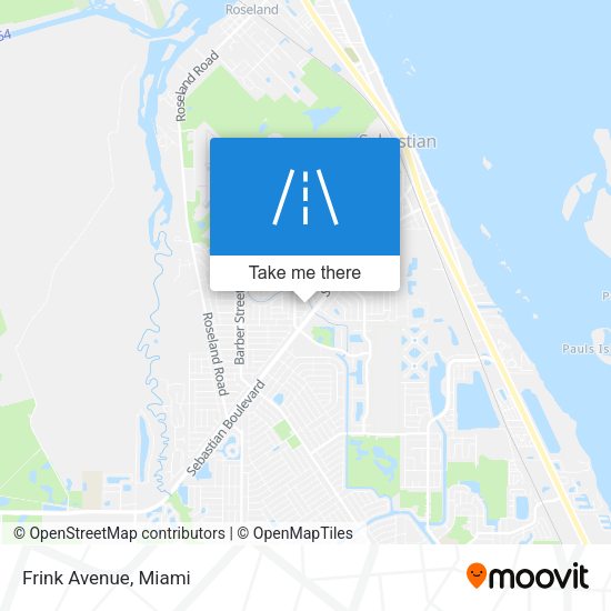 Mapa de Frink Avenue