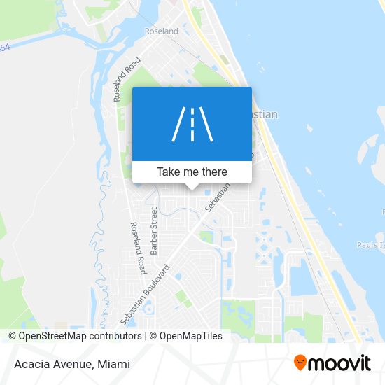 Mapa de Acacia Avenue