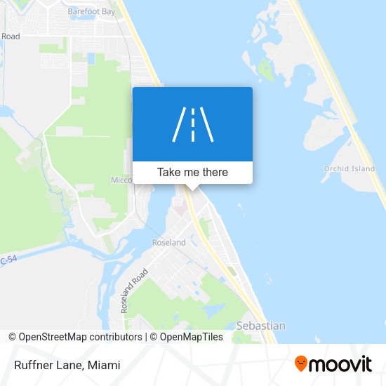 Mapa de Ruffner Lane