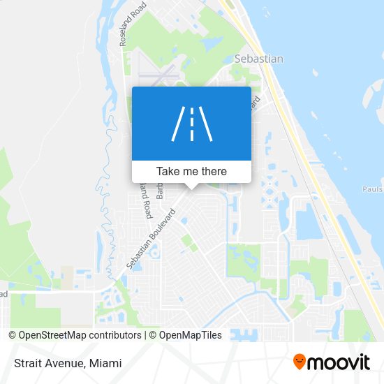 Mapa de Strait Avenue