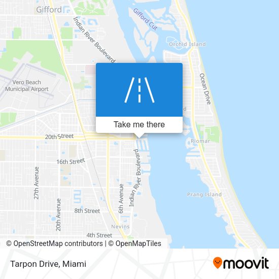 Mapa de Tarpon Drive