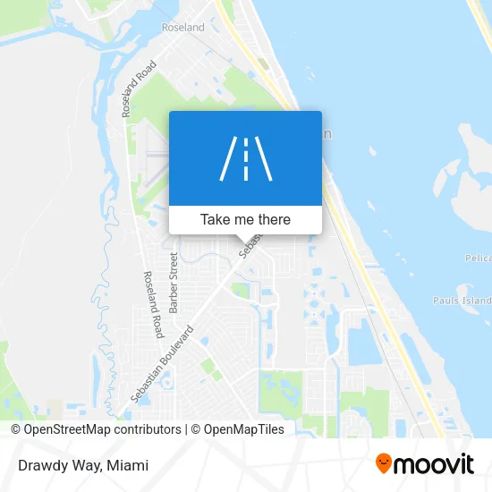 Drawdy Way map