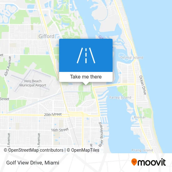 Golf View Drive map