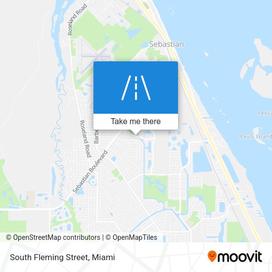 Mapa de South Fleming Street