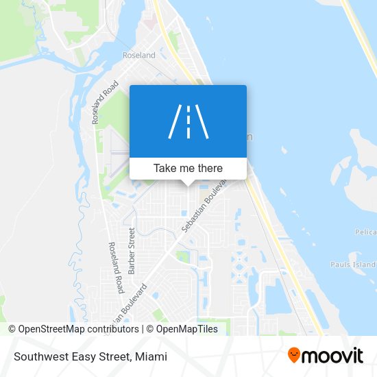 Southwest Easy Street map