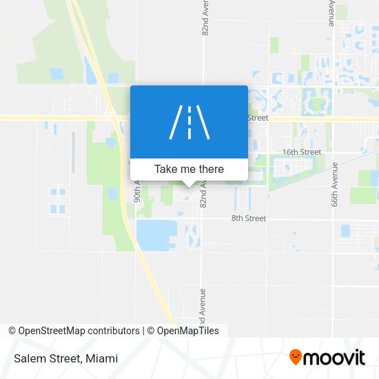 Mapa de Salem Street