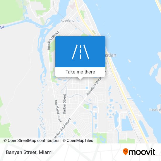 Mapa de Banyan Street