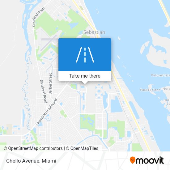 Mapa de Chello Avenue